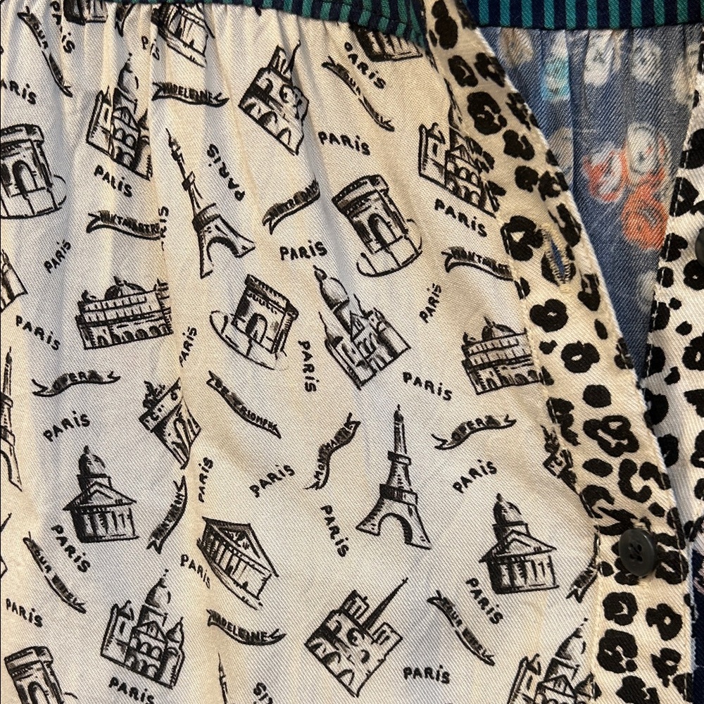 Maeve Multicolor Patchwork Blouse - image 3